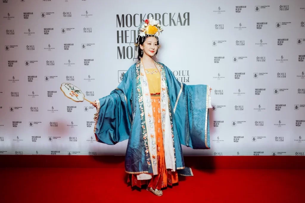 Китайская актриса Лили Цзи посетила Московскую неделю моды. Фото: Пресс-служба МНМ, Москва, 03.2024 г.
